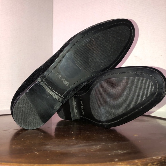 Steve Madden - men’s 10 - black crown loafers - Picture 5 of 8